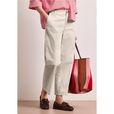 Street One Straight Leg Chino im Casual Fit - Beige - Damen Street One Straight Leg Chino im Casual Fit - Beige - Damen