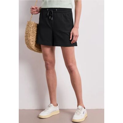 Street One Shorts mit Struktur im Loose Fit - Schwarz - Damen Street One Shorts mit Struktur im Loose Fit - Schwarz - Damen