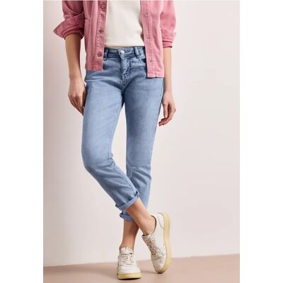Street One 7/8 Low Waist Slim Leg Jeans im Casual Fit - Blau - Damen Street One 7/8 Low Waist Slim Leg Jeans im Casual Fit - Blau - Damen