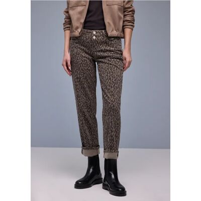 Street One Straight Leg Jeans - Braun - Damen Street One Straight Leg Jeans - Braun - Damen