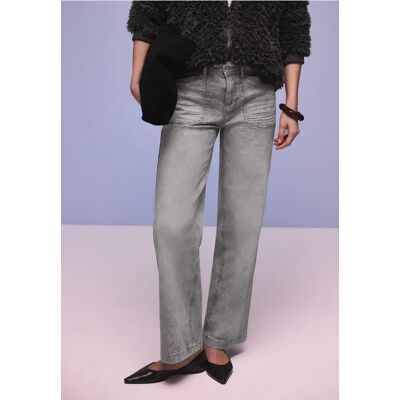 Street One Wide Leg Jeans - Grau - Damen Street One Wide Leg Jeans - Grau - Damen