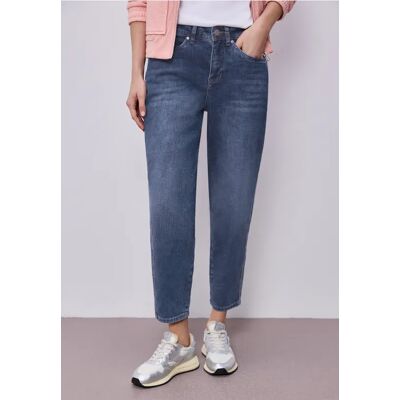 Street One Barrel Leg Jeans - Blau - Damen Street One Barrel Leg Jeans - Blau - Damen