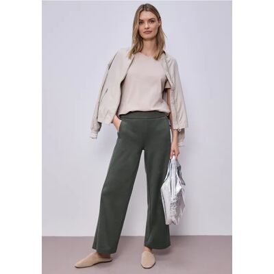 Street One Wide Leg Hose - Grün - Damen Street One Wide Leg Hose - Grün - Damen