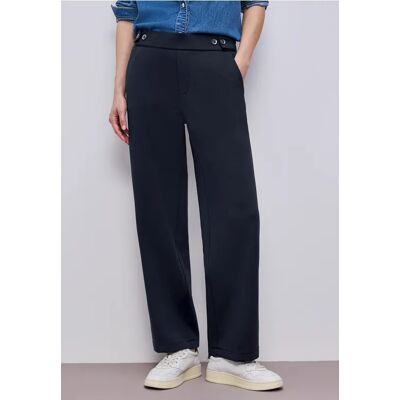 Street One Straight Leg Hose - Blau - Damen Street One Straight Leg Hose - Blau - Damen