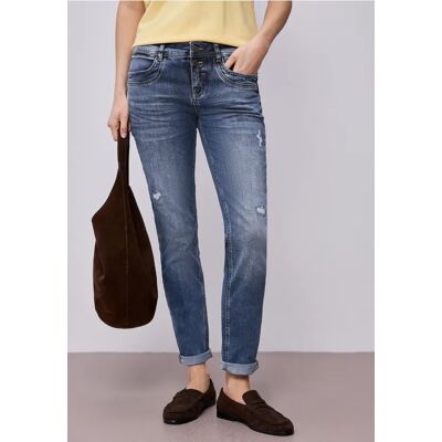 Street One Jeans im Destroyed Look - Blau - Damen Street One Jeans im Destroyed Look - Blau - Damen