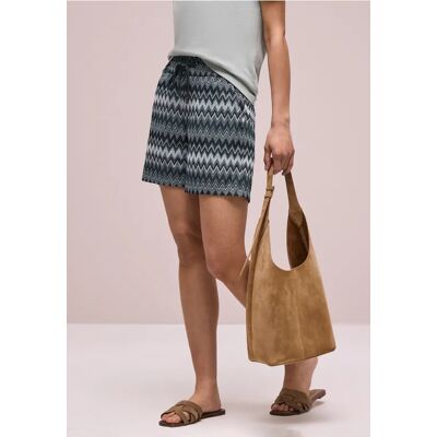 Street One Shorts mit Zick-Zack Muster - Grün - Damen Street One Shorts mit Zick-Zack Muster - Grün - Damen