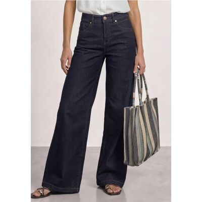 Street One High Waist Wide Leg Jeans im Loose Fit - Blau - Damen Street One High Waist Wide Leg Jeans im Loose Fit - Blau - Damen