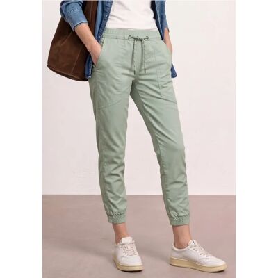 Street One Slim Leg Hose in leichter Qualität - Grün - Damen Street One Slim Leg Hose in leichter Qualität - Grün - Damen
