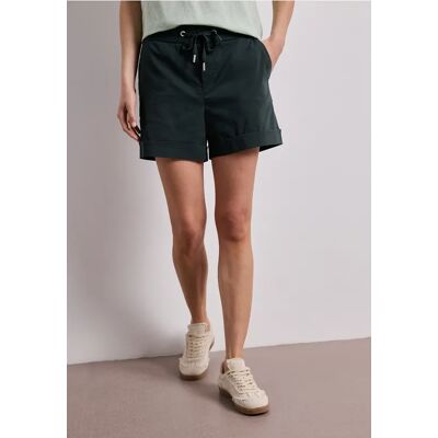 Street One Mid Waist Shorts im Casual Fit - Grün - Damen Street One Mid Waist Shorts im Casual Fit - Grün - Damen