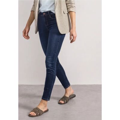Street One Mid Waist Slim Leg Jeans im Slim Fit - Blau - Damen Street One Mid Waist Slim Leg Jeans im Slim Fit - Blau - Damen