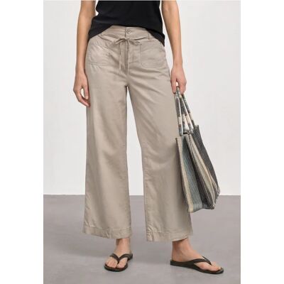 Street One Straight Leg Hose in Washed-Optik - Beige - Damen Street One Straight Leg Hose in Washed-Optik - Beige - Damen