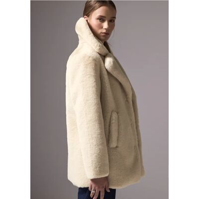 Street One Studio Kuschelige Jacke - Weiß - Damen Street One Studio Kuschelige Jacke - Weiß - Damen