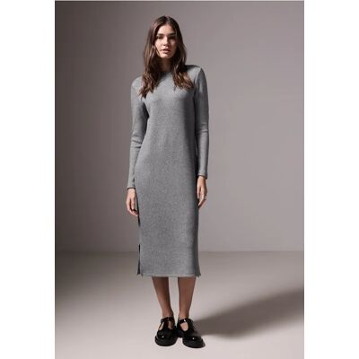 Street One Studio Schimmerndes Strickkleid - Silber - Damen Street One Studio Schimmerndes Strickkleid - Silber - Damen