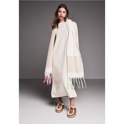 Street One Studio Kleid im Melange-Look - Beige - Damen Street One Studio Kleid im Melange-Look - Beige - Damen