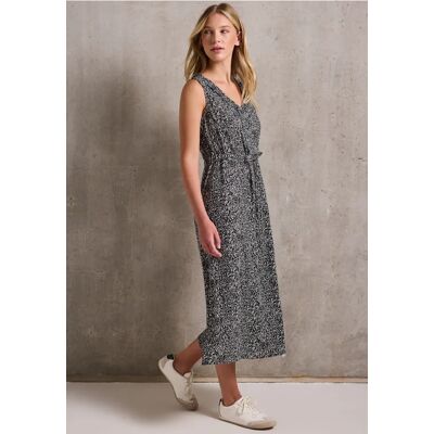 Street One Studio Gemustertes Midi-Kleid - Blau - Damen Street One Studio Gemustertes Midi-Kleid - Blau - Damen