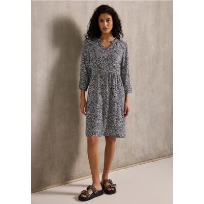 Street One Studio Gemustertes Tunika-Kleid - Blau - Damen Street One Studio Gemustertes Tunika-Kleid - Blau - Damen