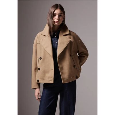 Street One Studio Oversize Caban Jacke - Braun - Damen Street One Studio Oversize Caban Jacke - Braun - Damen