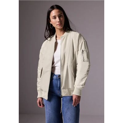 Street One Studio Schimmernder Blouson - Beige - Damen Street One Studio Schimmernder Blouson - Beige - Damen