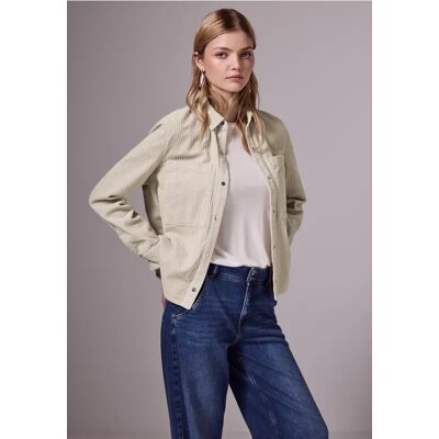 Street One Studio Cord Overshirt - Beige - Damen Street One Studio Cord Overshirt - Beige - Damen