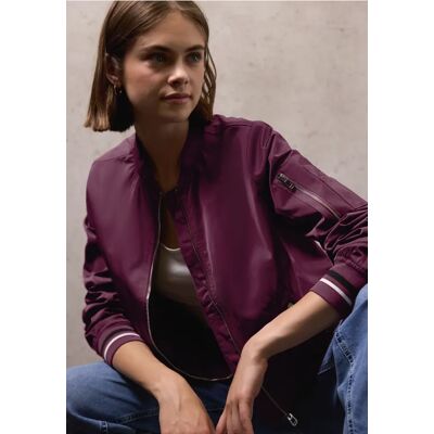 Street One Studio Blouson mit Zipper - Rot - Damen Street One Studio Blouson mit Zipper - Rot - Damen
