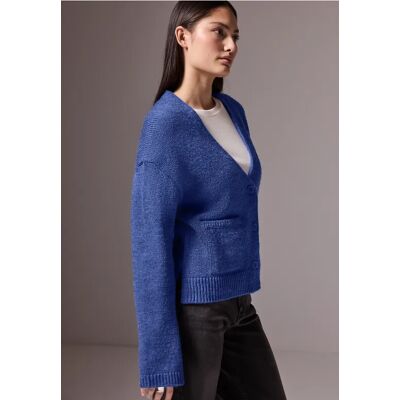 Street One Studio Cropped Cardigan - Blau - Damen Street One Studio Cropped Cardigan - Blau - Damen
