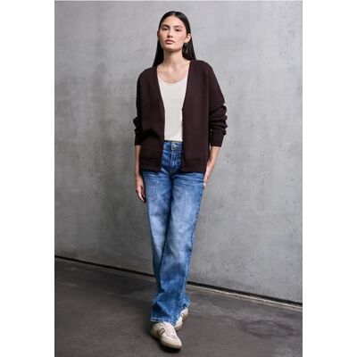 Street One Studio V-Neck Cardigan - Lila - Damen Street One Studio V-Neck Cardigan - Lila - Damen