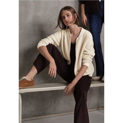 Street One Studio Cosy Bouclé Cardigan - Beige - Damen Street One Studio Cosy Bouclé Cardigan - Beige - Damen