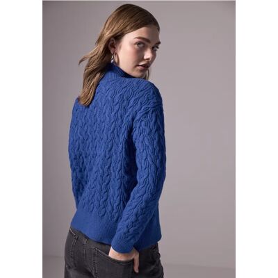 Street One Studio Kurzer Strickpullover - Blau - Damen Street One Studio Kurzer Strickpullover - Blau - Damen