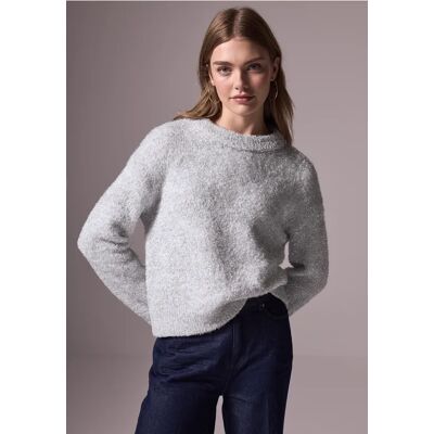Street One Studio Schimmernder Pullover - Silber - Damen Street One Studio Schimmernder Pullover - Silber - Damen