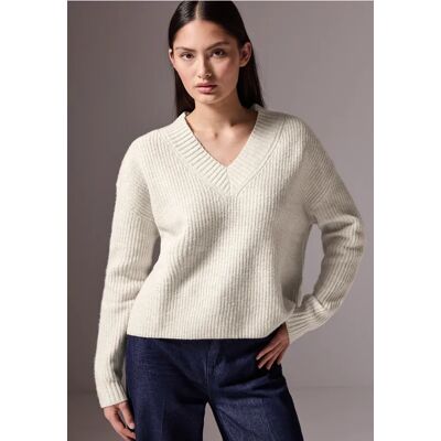 Street One Studio Kurzer Pullover - Beige - Damen Street One Studio Kurzer Pullover - Beige - Damen