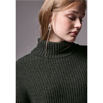 Street One Studio Chenille Sweater - Grün - Damen Street One Studio Chenille Sweater - Grün - Damen