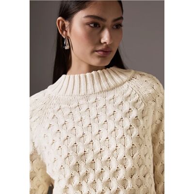 Street One Studio Pullover mit Struktur - Beige - Damen Street One Studio Pullover mit Struktur - Beige - Damen