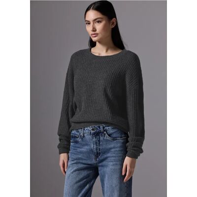 Street One Studio Pullover mit Struktur - Grau - Damen Street One Studio Pullover mit Struktur - Grau - Damen