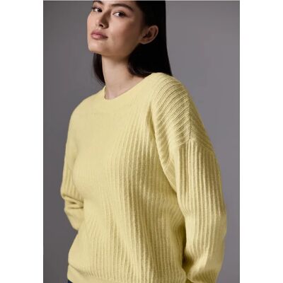 Street One Studio Pullover mit Struktur - Gelb - Damen Street One Studio Pullover mit Struktur - Gelb - Damen