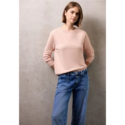 Street One Studio Softer Pullover mit Details - Rosa - Damen Street One Studio Softer Pullover mit Details - Rosa - Damen
