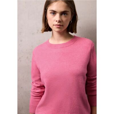 Street One Studio Softer Pullover mit Details - Pink - Damen Street One Studio Softer Pullover mit Details - Pink - Damen