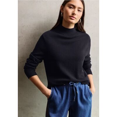 Street One Studio Turtleneck Pullover - Blau - Damen Street One Studio Turtleneck Pullover - Blau - Damen