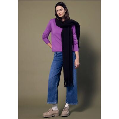 Street One Studio Softer Rundhals Pullover - Pink - Damen Street One Studio Softer Rundhals Pullover - Pink - Damen