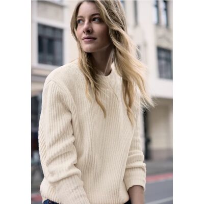Street One Studio Chenille Pullover - Beige - Damen Street One Studio Chenille Pullover - Beige - Damen