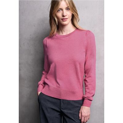 Street One Studio Pullover mit Puff-Ärmeln - Pink - Damen Street One Studio Pullover mit Puff-Ärmeln - Pink - Damen