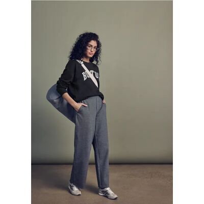 Street One Studio Loose Fit Sweatshirt - Schwarz - Damen Street One Studio Loose Fit Sweatshirt - Schwarz - Damen