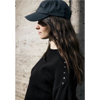Street One Studio Pullover mit Nieten - Schwarz - Damen Street One Studio Pullover mit Nieten - Schwarz - Damen