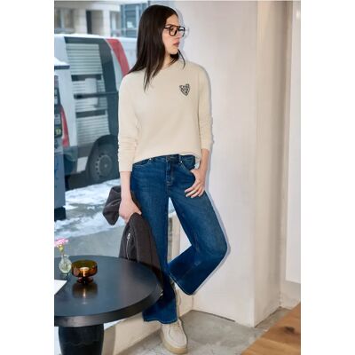 Street One Studio Sweatshirt - Beige - Damen Street One Studio Sweatshirt - Beige - Damen