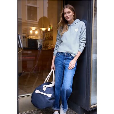 Street One Studio Hoodie mit Artwork - Blau - Damen Street One Studio Hoodie mit Artwork - Blau - Damen