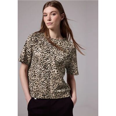 Street One Studio Raglan T-Shirt in Silk-Optik - Braun - Damen Street One Studio Raglan T-Shirt in Silk-Optik - Braun - Damen