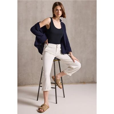 Street One Studio Basic Jersey-Top - Blau - Damen Street One Studio Basic Jersey-Top - Blau - Damen
