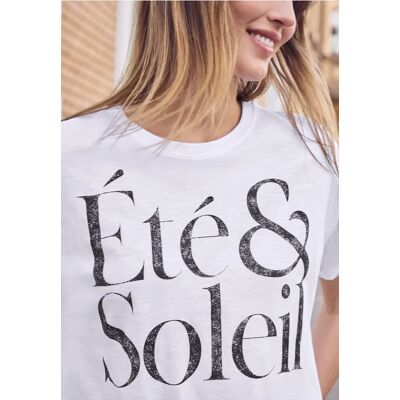 Street One Studio T-Shirt mit Rundhals und Wording Print - Weiß - Damen Street One Studio T-Shirt mit Rundhals und Wording Print - Weiß - Damen
