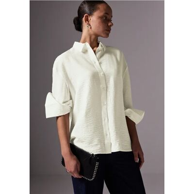 Street One Studio Relaxed Fit Oversize Bluse - Weiß - Damen Street One Studio Relaxed Fit Oversize Bluse - Weiß - Damen