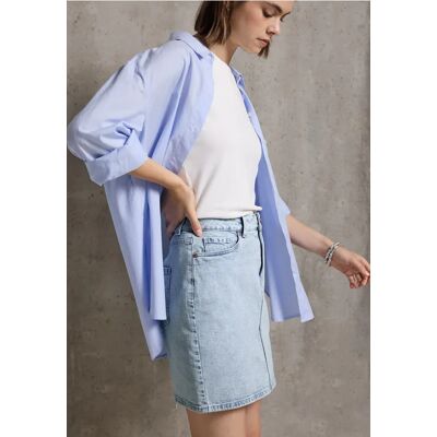 Street One Studio Jeansrock im Bleached-Look - Blau - Damen Street One Studio Jeansrock im Bleached-Look - Blau - Damen