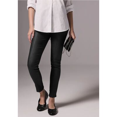 Street One Studio Hose im Leder-Look - Schwarz - Damen Street One Studio Hose im Leder-Look - Schwarz - Damen
